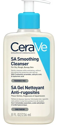 CeraVe SA Smoothing Cleanser< Dermatologisk Hudpleje Til Mænd|Ansigtspleje