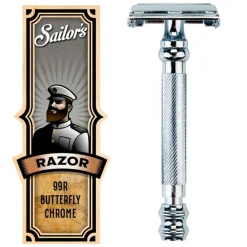 Sailor's Tilbehør>Safety Razor Butterfly Chrome Finish 99R