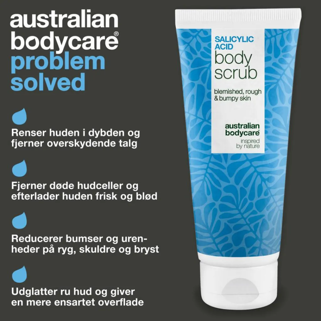 Australian Bodycare Salicylic acid Body scrub< Scrub & Exfoliering