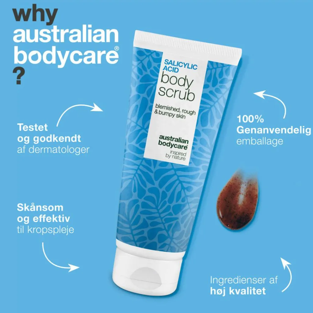 Australian Bodycare Salicylic acid Body scrub< Scrub & Exfoliering