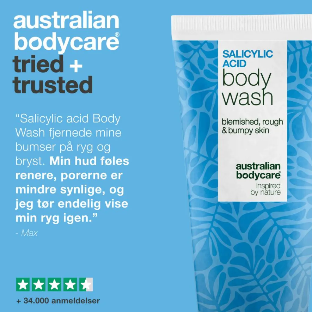 Australian Bodycare Bodyshampoo<Salicylic acid Body wash