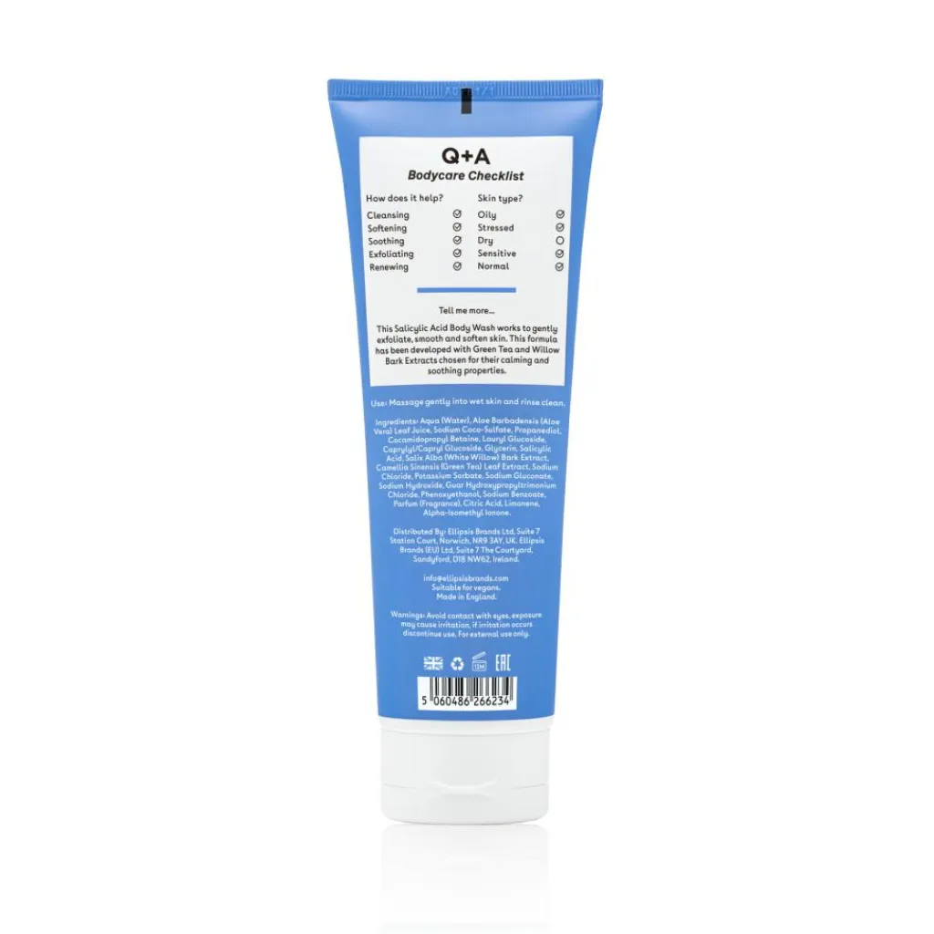 Q+A Salicylic Acid Body Wash< Bodyshampoo