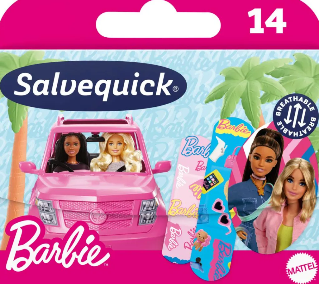 Salvequick Børneplastre|Sårplastre>Barbie plaster