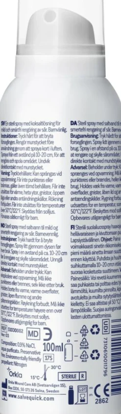 Salvequick Sårrens Spray< Øvrige