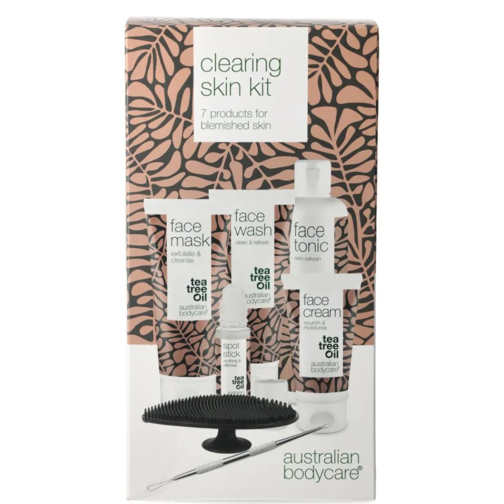 Australian Bodycare Sampak Renseprodukter Mod Uren Hud Og Bumser< Problemhud