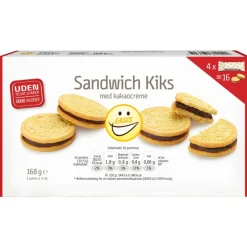 EASIS Sandwich Kiks m. kakaocreme< Chips & Kiks|Brød, Kiks & Kager