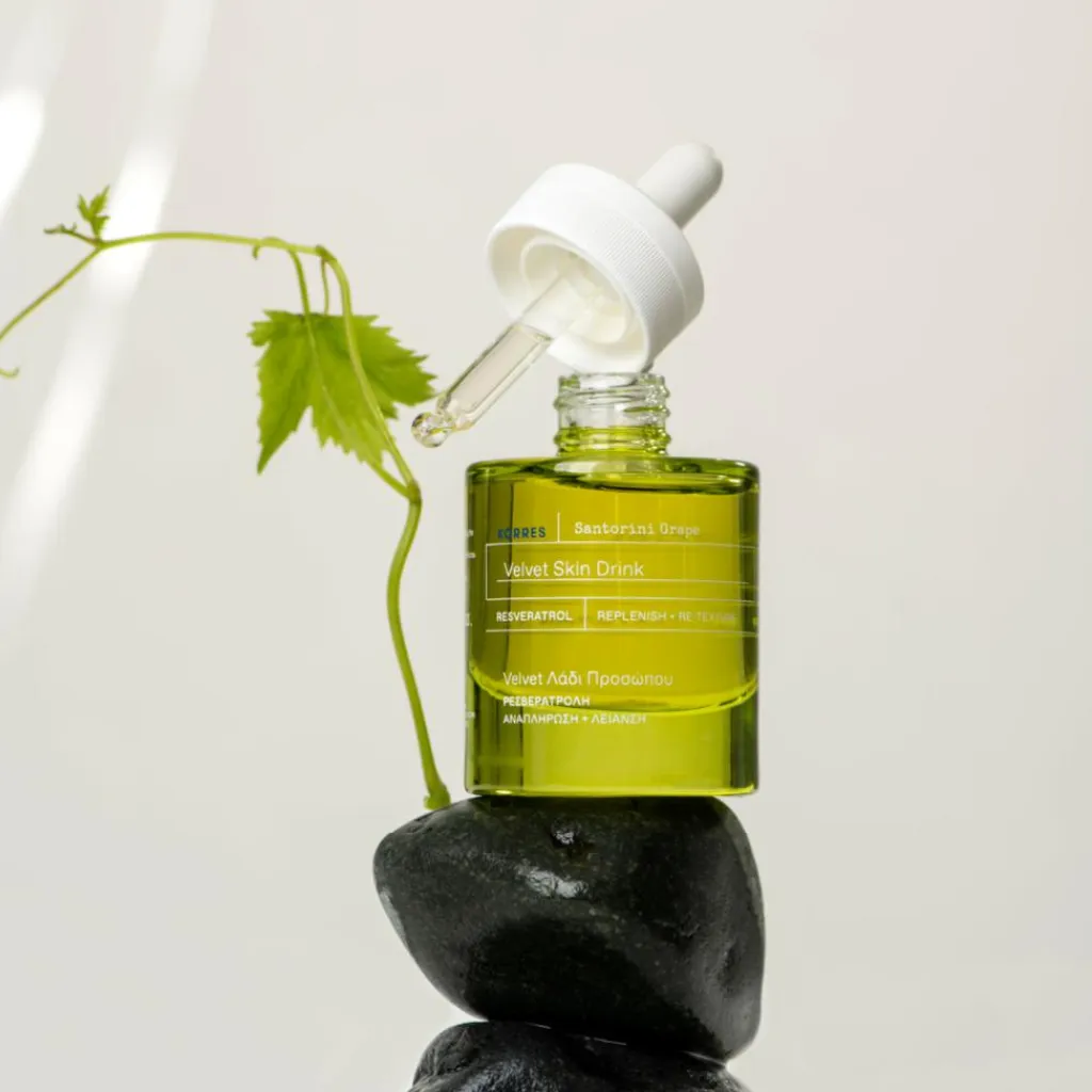Korres Ansigtsolie<Santorini Grape Velvet Skin Drink Face Oil