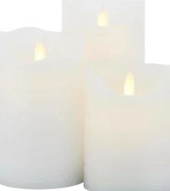 Sirius Lys & Lamper<Sara Sæt LED Vokslys