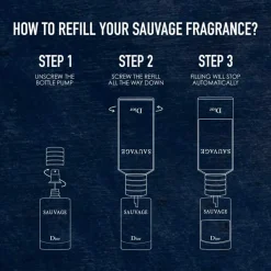 DIOR Eau De Parfum|Eau De Parfum<Sauvage Eau de Parfum Refill