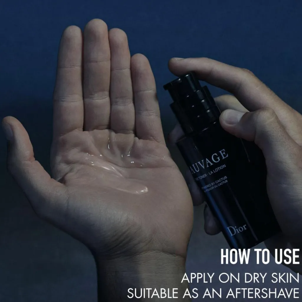DIOR Sauvage The Toner Face Toner Lotion with Cactus Extract< Ansigtspleje