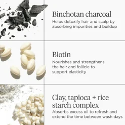 Briogeo Tørshampoo<Scalp Revival Char + Biotin Dry Shampoo