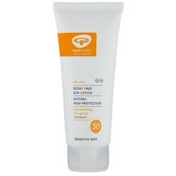 Green People Scent Free Sun Lotion SPF 30< Rejsestørrelser