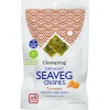 Clearspring Chips & Kiks>Seaveg Crispies Gurkemeje Multipack Tang Chips Ø