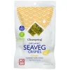 Clearspring Chips & Kiks>Seaveg Crispies Ingefær Multipack Tang Chips Ø