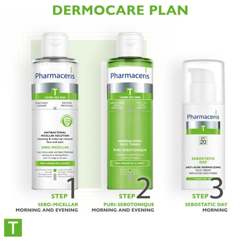 Pharmaceris Ansigtspleje|Ansigtspleje>Sebostatic Day Anti-Acne Normalizing Face Cream SPF 20
