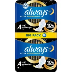 Always Secure Night Bind Wing< Bind & Indlæg