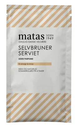 Matas Striber Selvbrunere<Selvbrunerserviet Uden Parfume