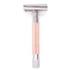 Parker Skrabere & Blade>Semi-Slant DE Safety Razor Rose Gold