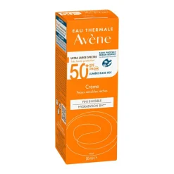 Avène Sensitive Face Sun Cream SPF50+< Solcreme|Solpleje