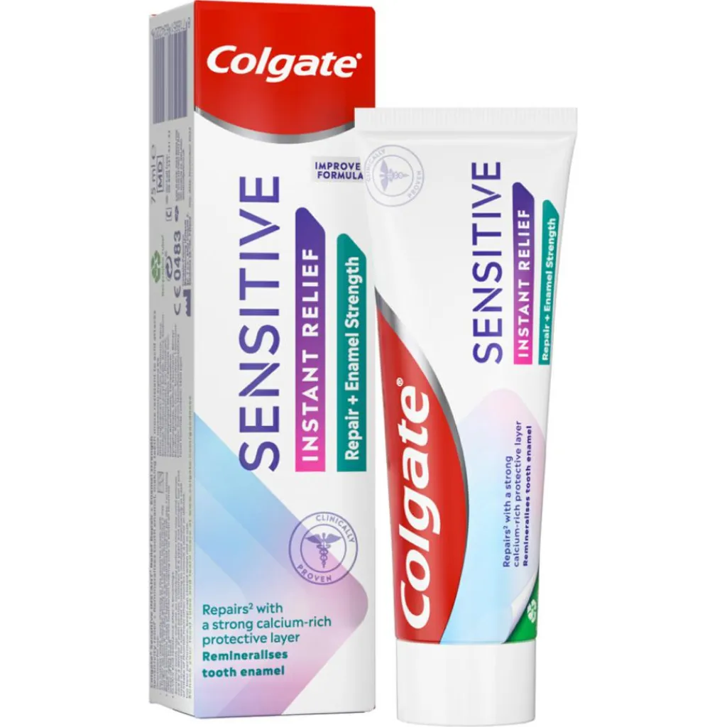 Colgate Mund & Tandpleje<Sensitive Instant Relief Repair + Enamel Strength