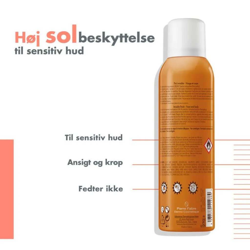Avène Solpleje>Sensitive Sun Mist SPF30