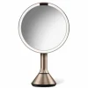Simplehuman Sensor KosmetikSpejl touch styring< Badeværelsestilbehør|Makeupspejle