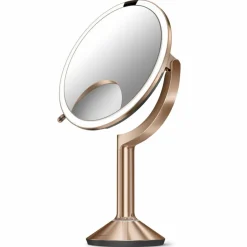 Simplehuman Sensor KosmetikSpejl trio touch styring< Makeupspejle