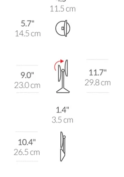 Simplehuman Makeupspejle<Sensor Spejl Mini