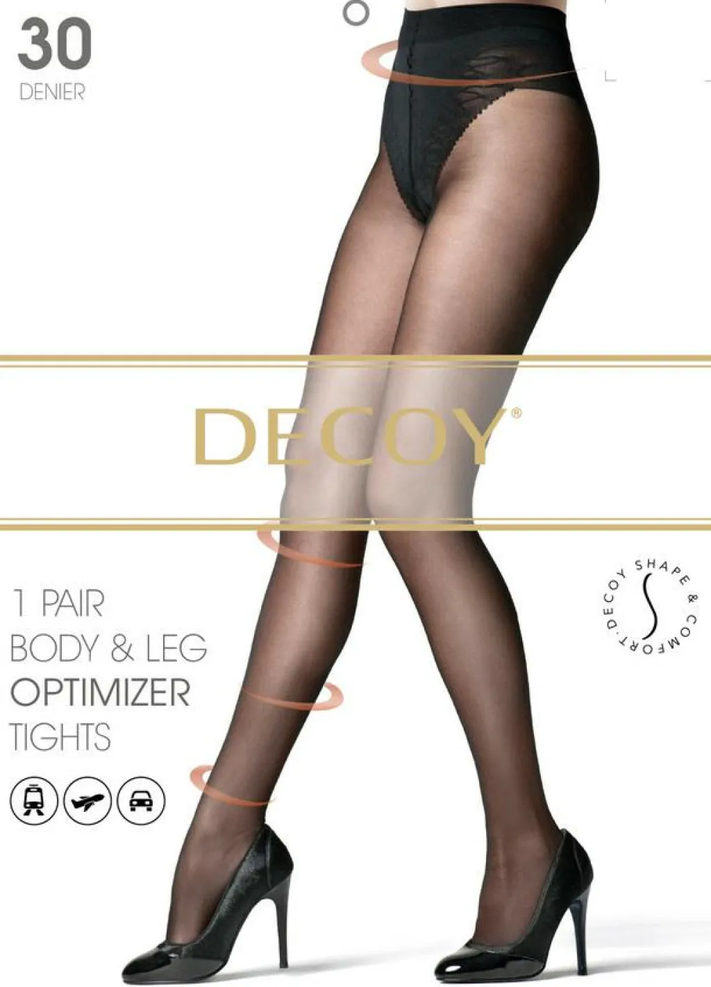 Decoy Tøj<Shape & Comfort Leg & bodyoptimizer Strømpebukser