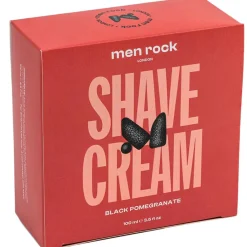 MenRock Barberskum & Gel<Shave Cream Black Pomegranate