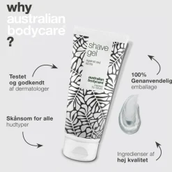 Australian Bodycare Skum, Sprit & Gel|Barberskum & Gel<Shave Gel