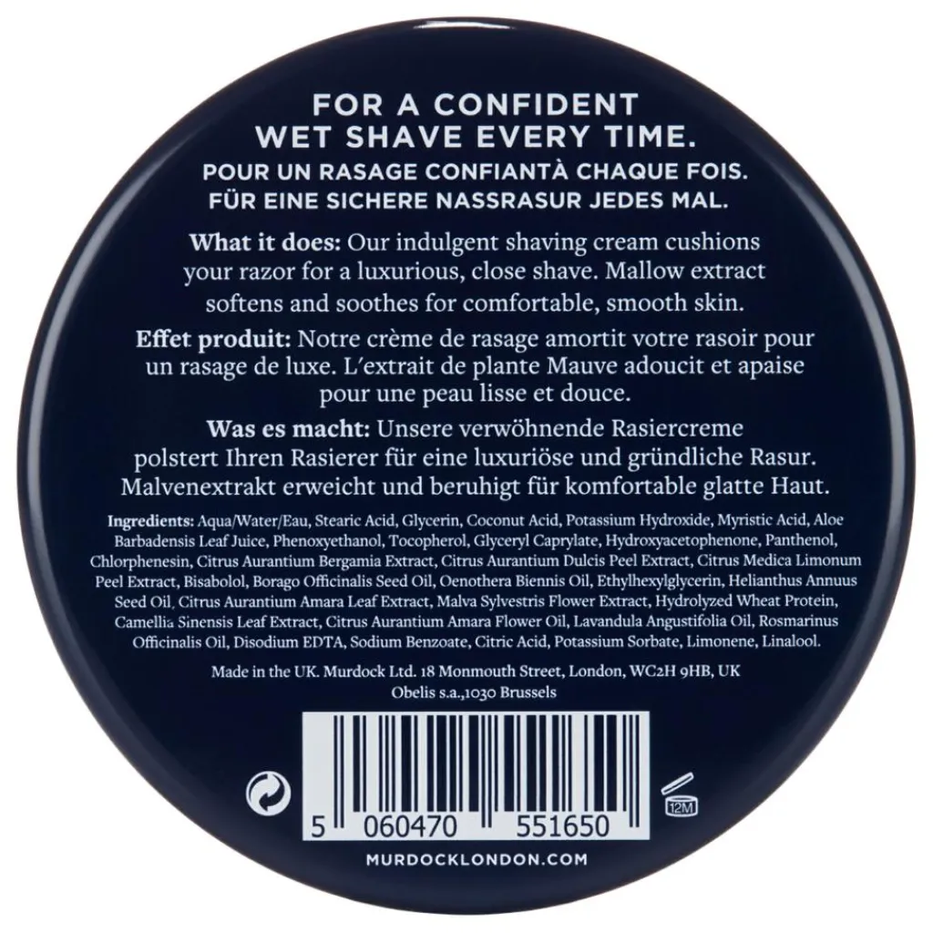 Murdock London Skum, Sprit & Gel>Shaving Cream