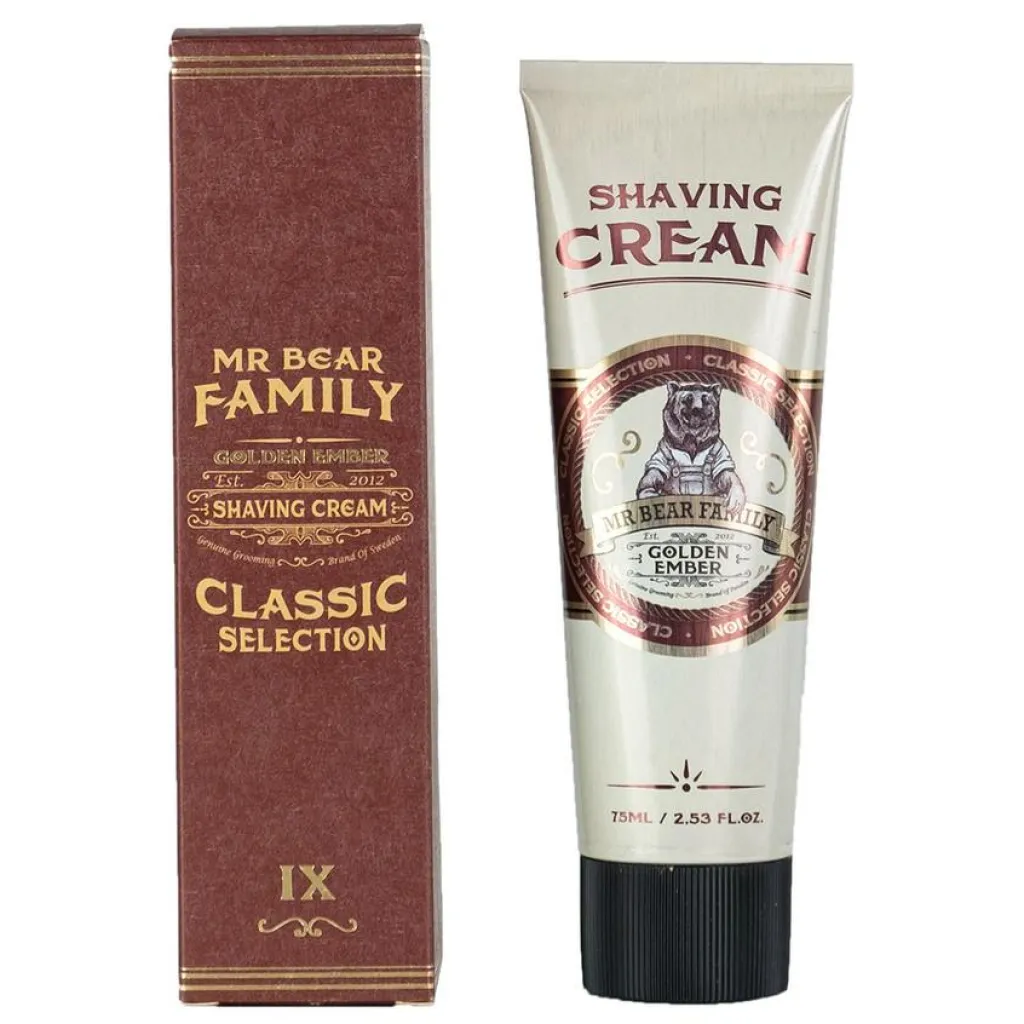 Mr. Bear Family Skum, Sprit & Gel<Shaving Cream Golden Ember
