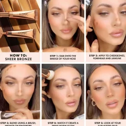 ICONIC LONDON Highlight & Contour<Sheer Bronze Liquid Bronzer