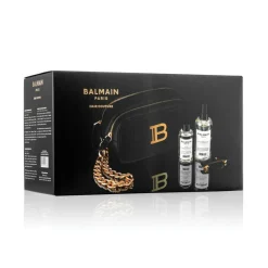 BALMAIN PARIS Hair Couture Signature Bag Leave in & Argan Elixir Sæt< Gaveæsker|Hårpleje Gaveæsker