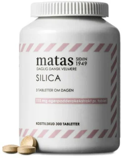 Matas Striber Ingredienser<Silica 345 mg