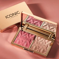 ICONIC LONDON Silk Glow Duo, Blush & Highlighter< Highlight & Contour
