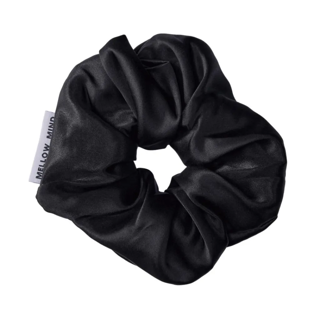 Mellow Mind Silke Scrunchie 02< Hårpynt