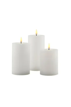 Sirius Lys & Lamper>Sille Genopladelig Bloklys sæt