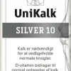 Unikalk Kalk|D-Vitamin<Silver 10, Kalk 400 mg og D-vitamin 10 µg