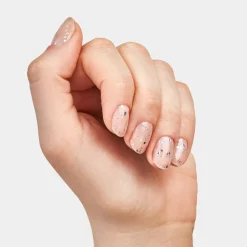 Le mini macaron Gelénegle<Silver Glitter Gel Top Coat