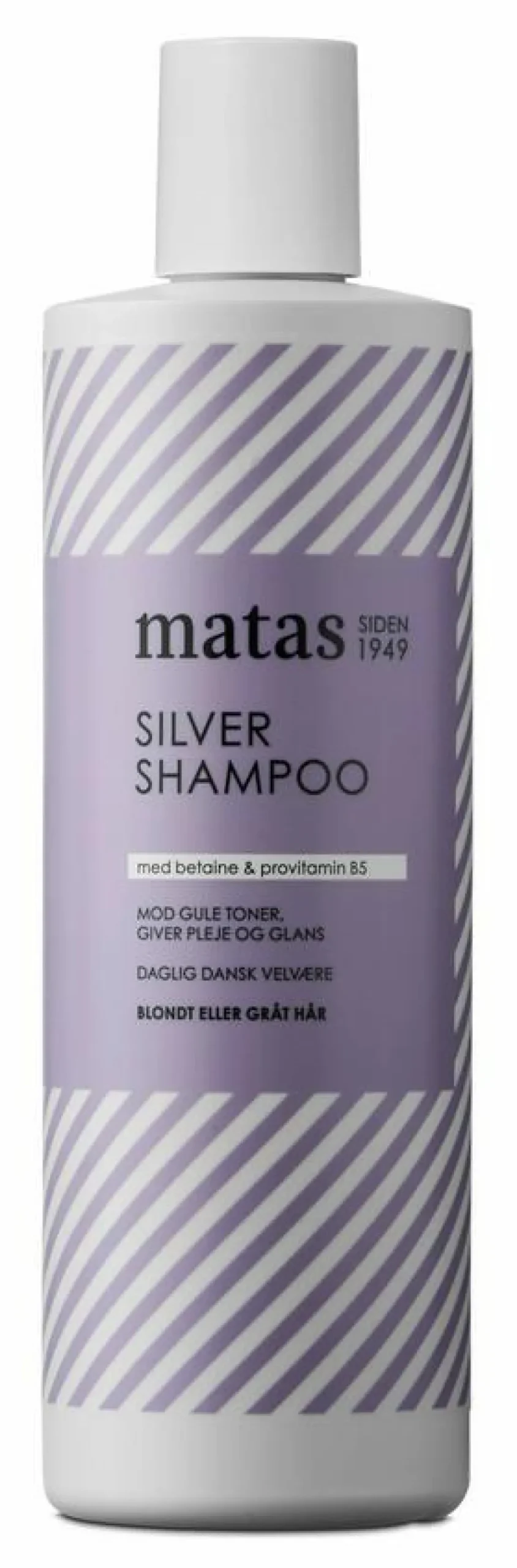 Matas Striber Shampoo<Silver Shampoo til Gråt og Blondt Hår