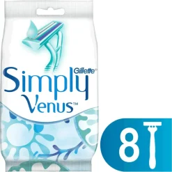 Gillette Skrabere & Blade<Simply Venus Engangsskrabere