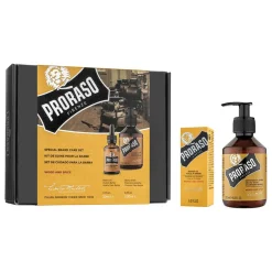 Proraso Skægshampoo & Skægolie Gaveæske< Skægplejesæt|Skægolie