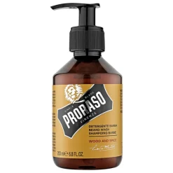 Proraso Skægshampoo, Wood & Spice, 200 ml.< Skægshampoo|Skægpleje