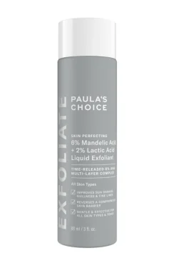 Paula's Choice Masker|Renseprodukter>Skin Perfecting 6% Mandelic Acid + 2% Lactic Acid Liquid Exfoliant
