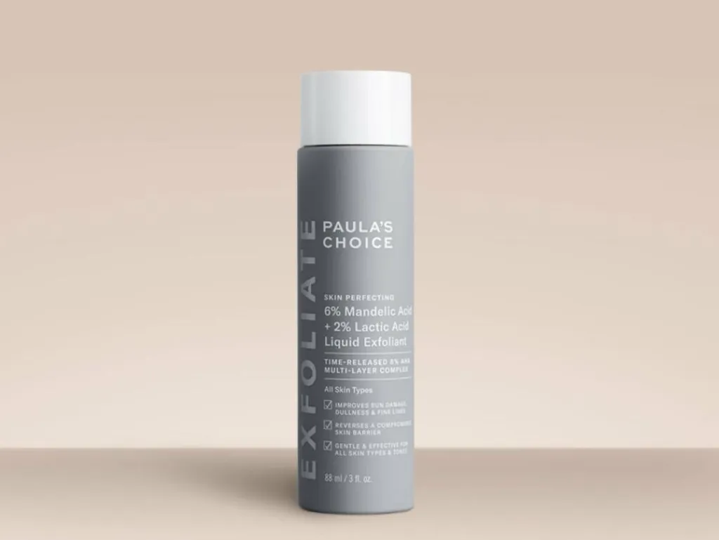 Paula's Choice Masker|Renseprodukter>Skin Perfecting 6% Mandelic Acid + 2% Lactic Acid Liquid Exfoliant