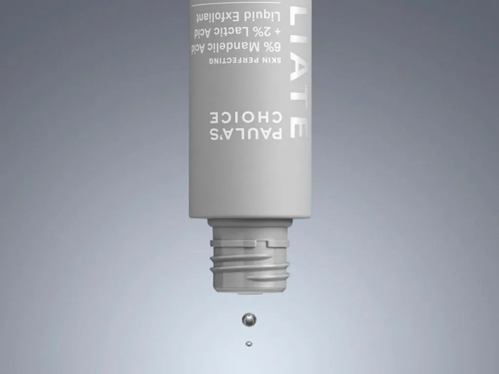 Paula's Choice Masker|Renseprodukter>Skin Perfecting 6% Mandelic Acid + 2% Lactic Acid Liquid Exfoliant