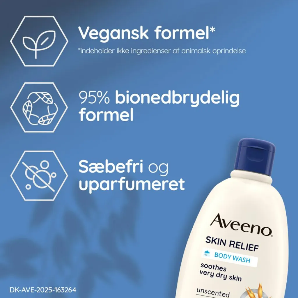Aveeno Kropspleje>Skin Relief Wash