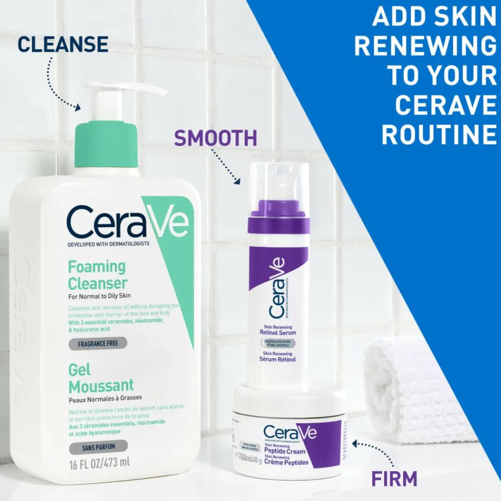 CeraVe Ansigtspleje>Skin Renewing Peptide Cream